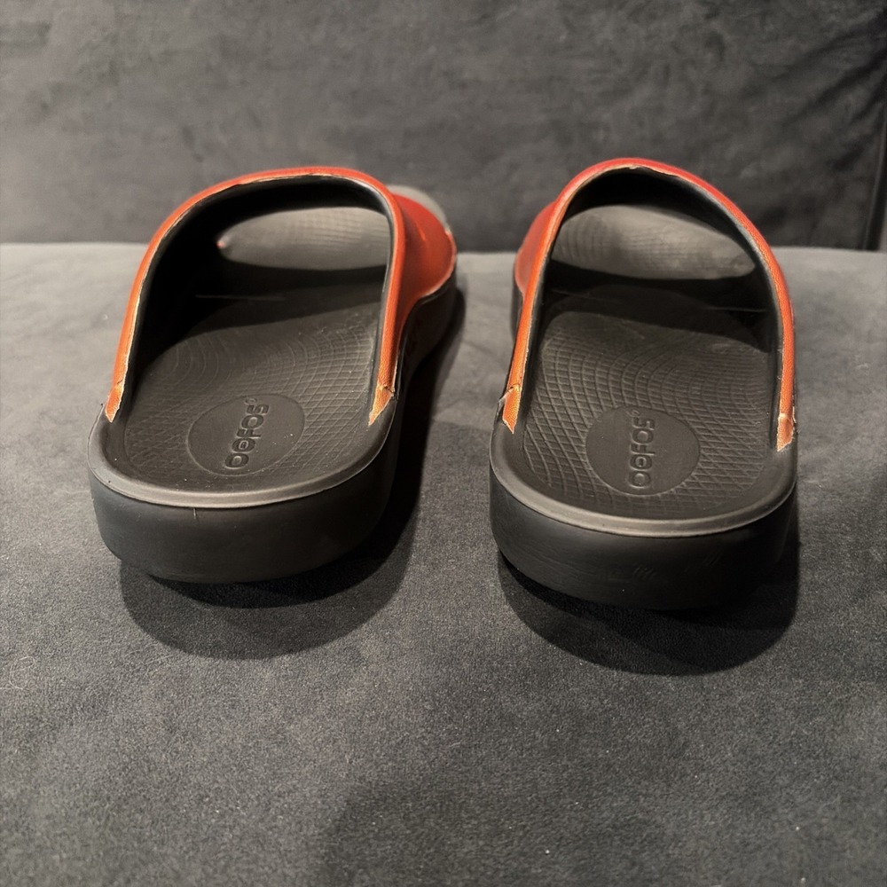 OOFOS OOahh Luxe Slide - Women's Sz 7 in Atlantis - Picture 5 of 8